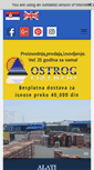 Mobile Screenshot of ostrog.rs